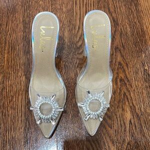 Lulus silver heels